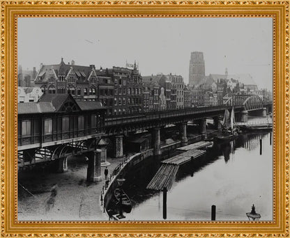 Beursstation aan de Kolk - 1920