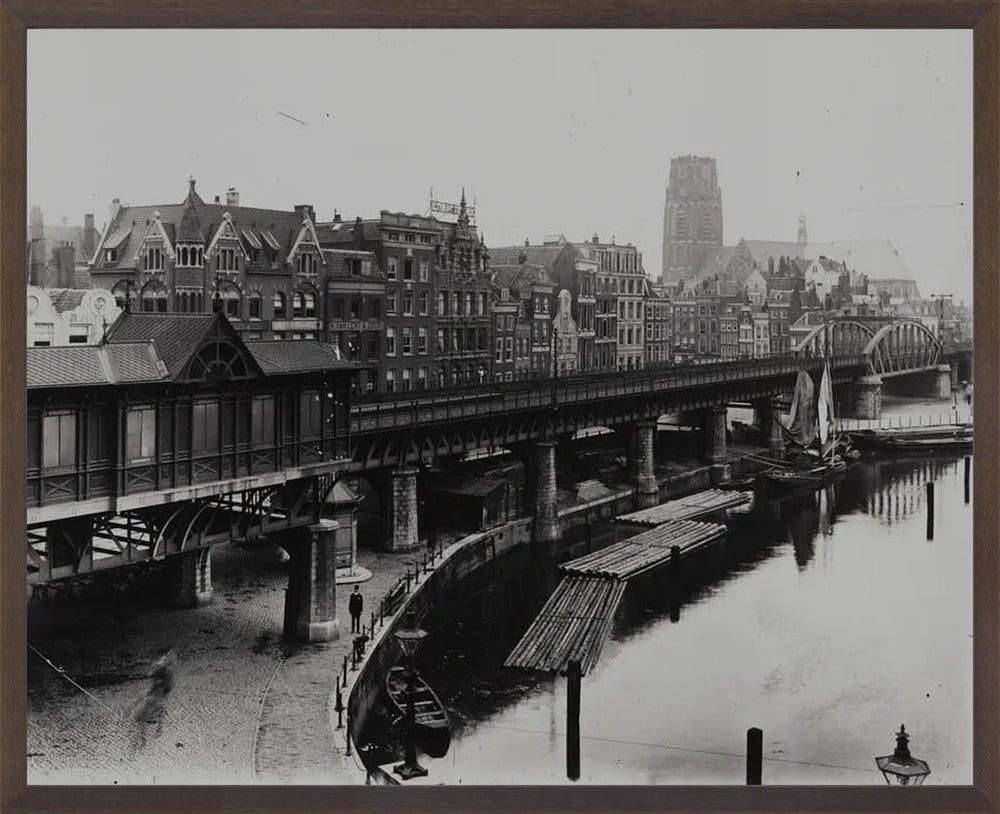 Beursstation aan de Kolk - 1920