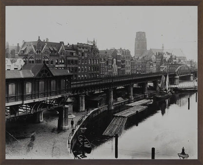 Beursstation aan de Kolk - 1920