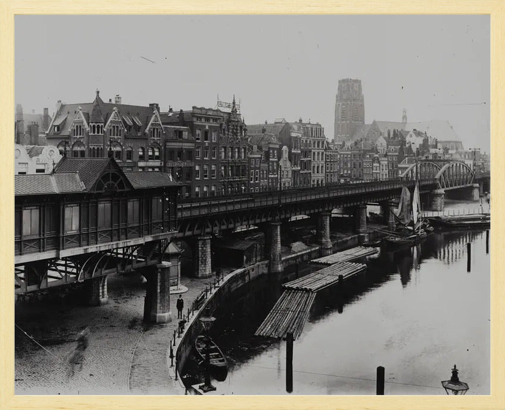 Beursstation aan de Kolk - 1920
