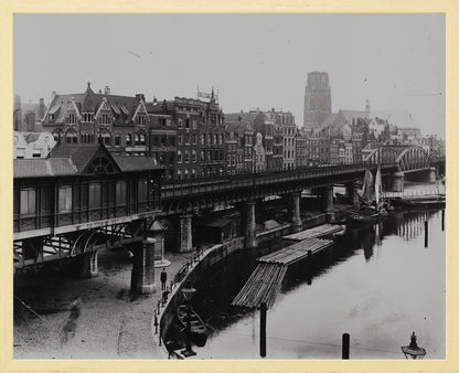 Beursstation aan de Kolk - 1920
