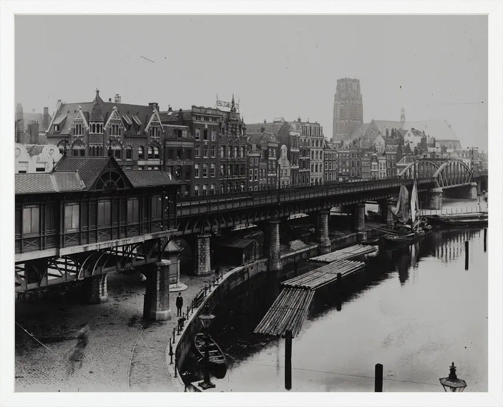 Beursstation aan de Kolk - 1920