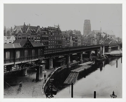 Beursstation aan de Kolk - 1920