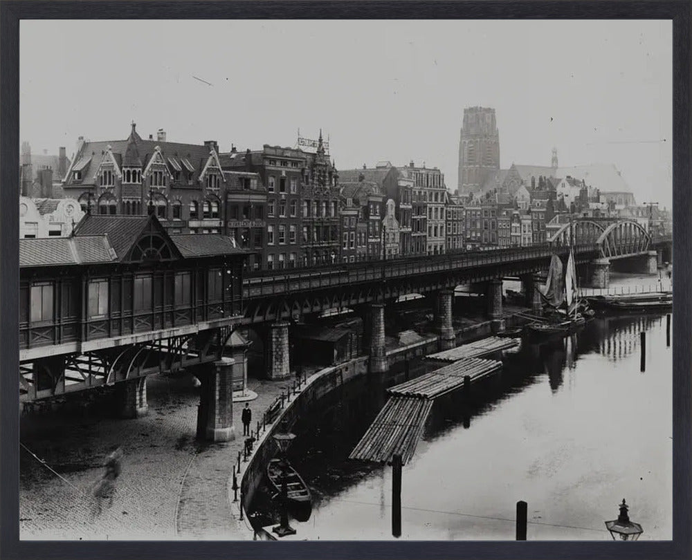 Beursstation aan de Kolk - 1920
