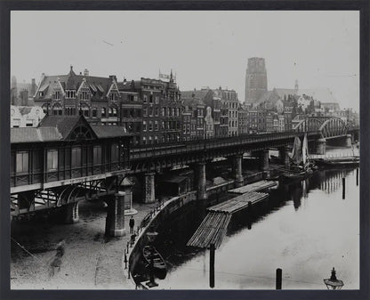 Beursstation aan de Kolk - 1920