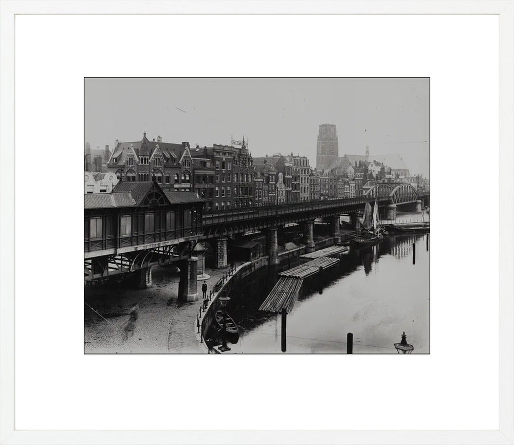 Beursstation aan de Kolk - 1920
