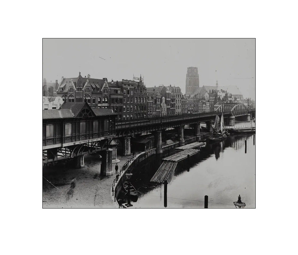 Beursstation aan de Kolk - 1920