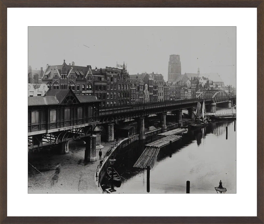 Beursstation aan de Kolk - 1920