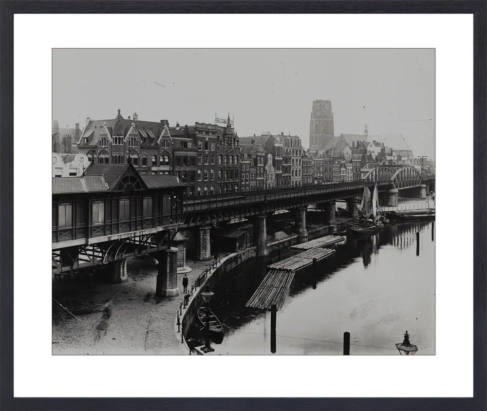 Beursstation aan de Kolk - 1920
