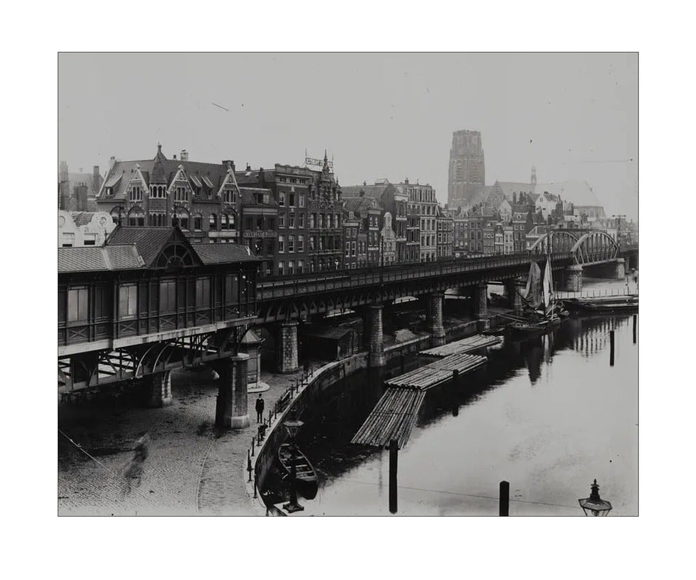 Beursstation aan de Kolk - 1920
