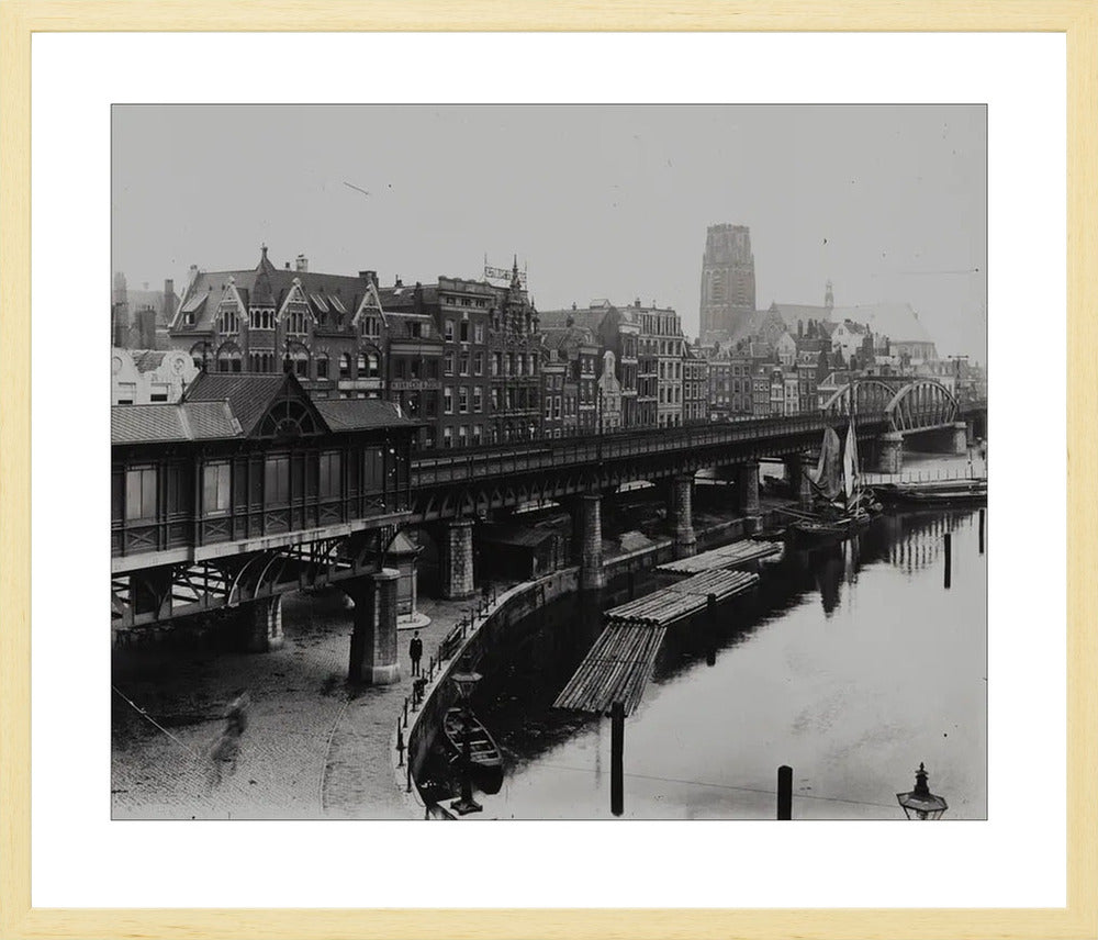 Beursstation aan de Kolk - 1920
