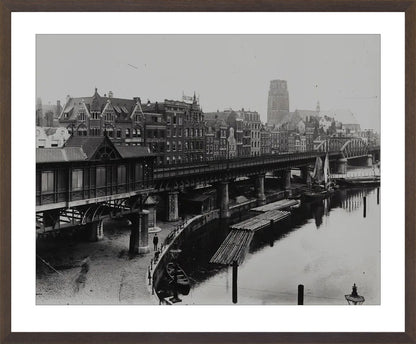 Beursstation aan de Kolk - 1920