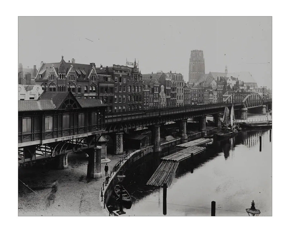 Beursstation aan de Kolk - 1920