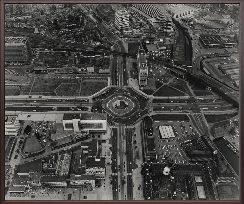 Hofplein vanaf Boven - 1969