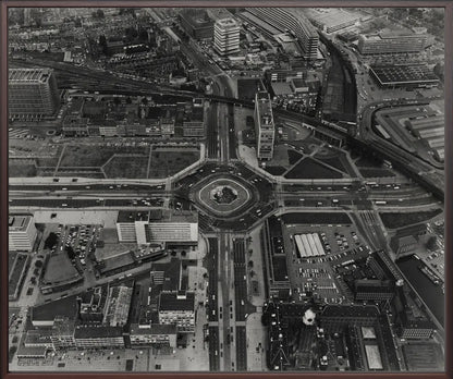 Hofplein vanaf Boven - 1969