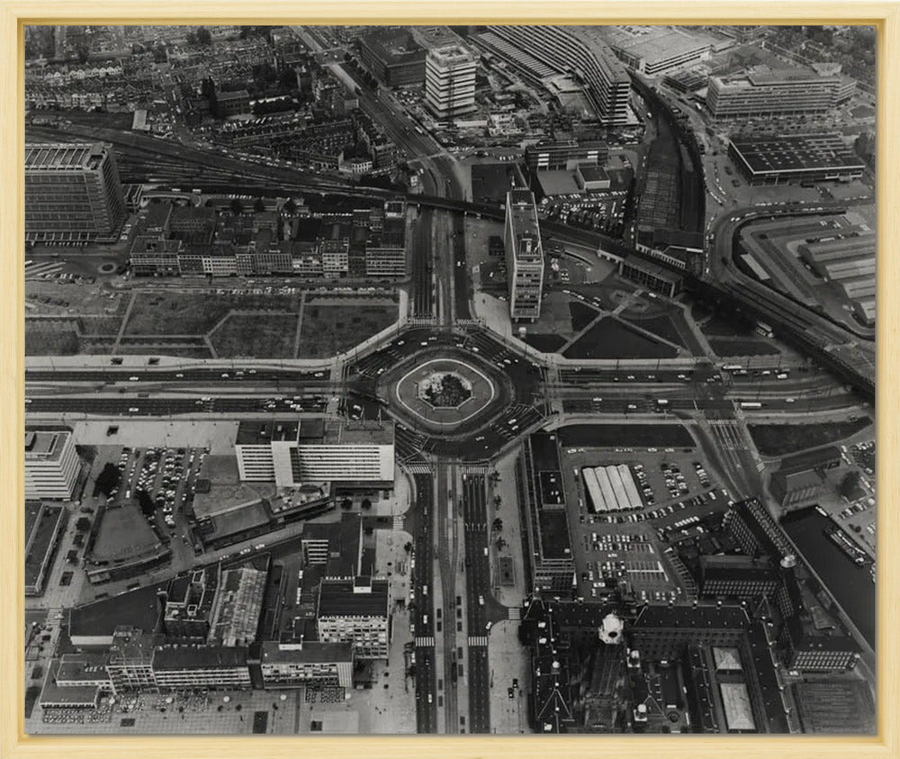 Hofplein vanaf Boven - 1969