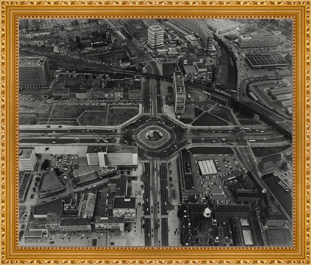 Hofplein vanaf Boven - 1969