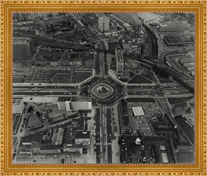 Hofplein vanaf Boven - 1969