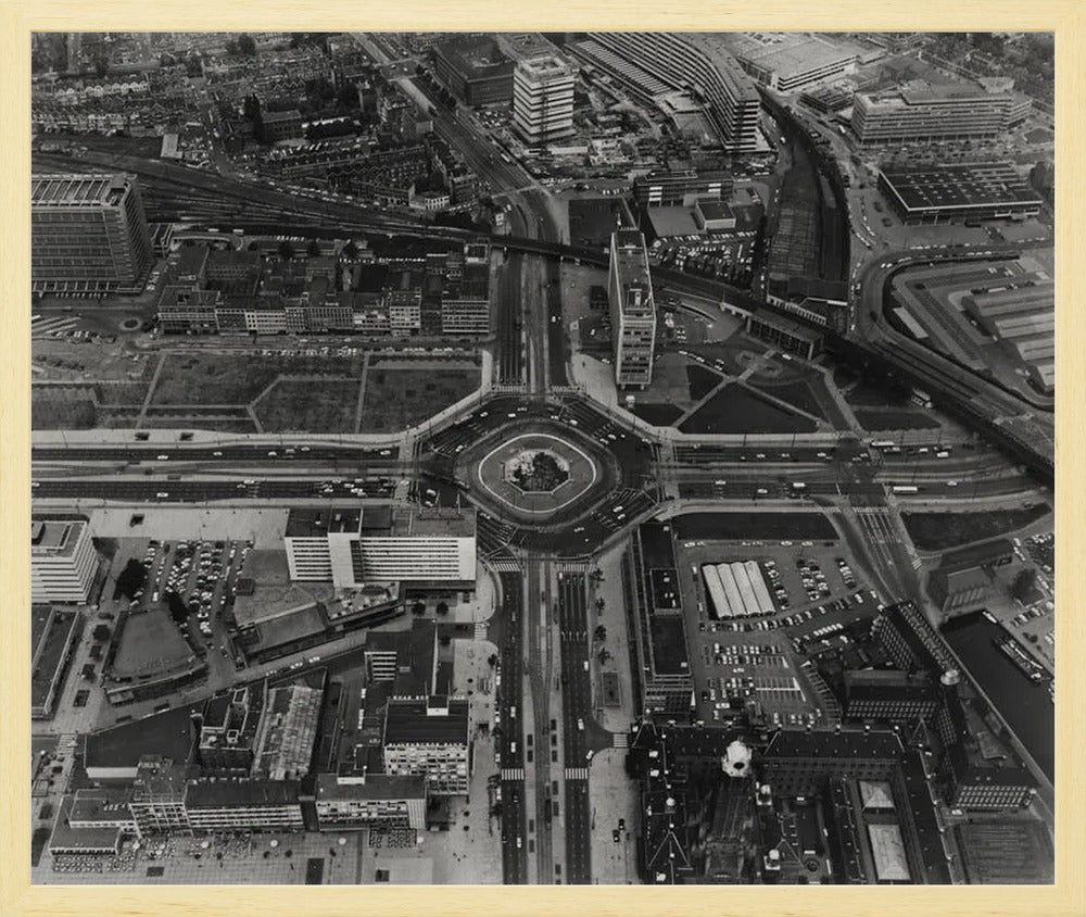 Hofplein vanaf Boven - 1969