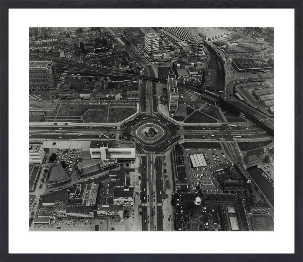 Hofplein vanaf Boven - 1969