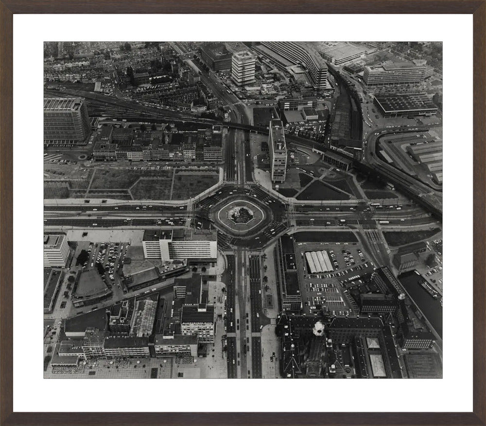 Hofplein vanaf Boven - 1969