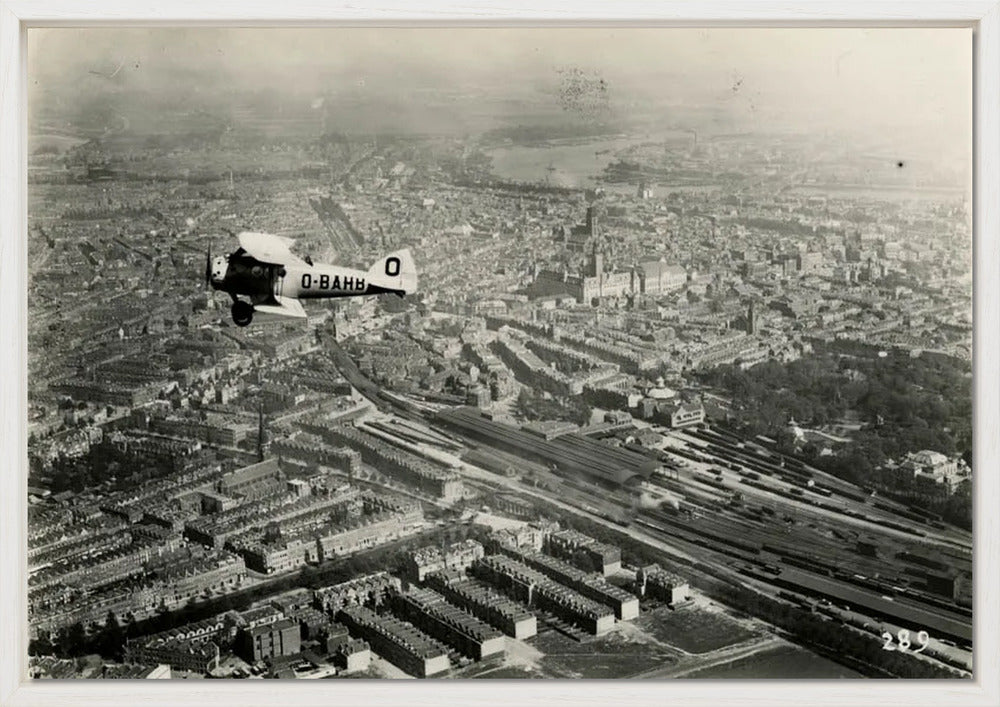 Vliegenier boven het Centrum - 1923
