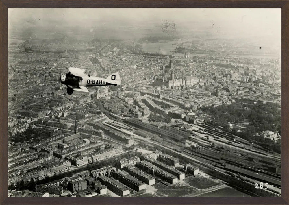 Vliegenier boven het Centrum - 1923