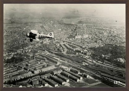 Vliegenier boven het Centrum - 1923