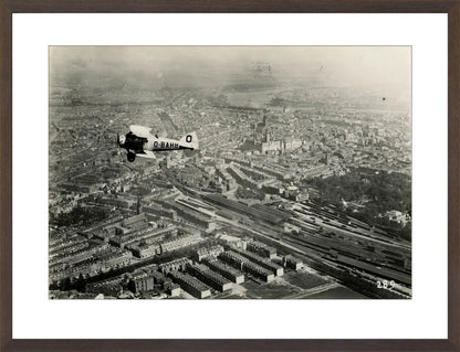 Vliegenier boven het Centrum - 1923