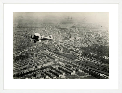 Vliegenier boven het Centrum - 1923