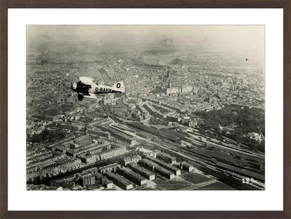 Vliegenier boven het Centrum - 1923