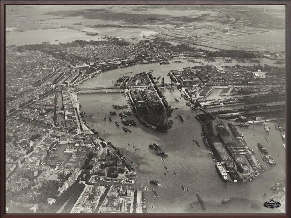 Noordereiland in de Maas - 1926