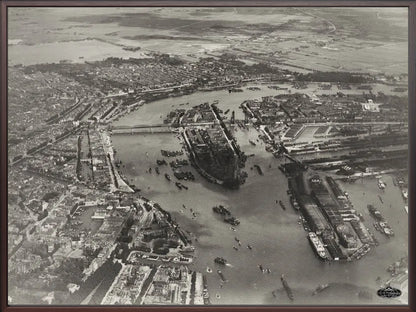 Noordereiland in de Maas - 1926