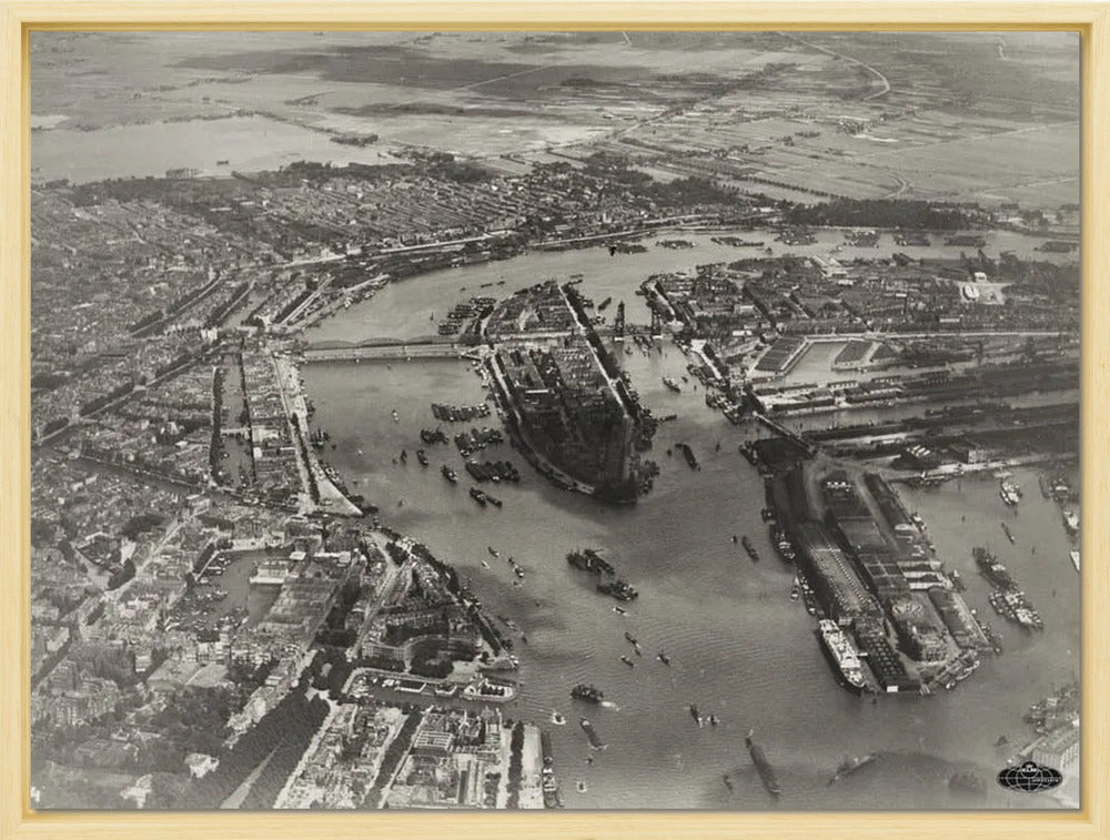 Noordereiland in de Maas - 1926