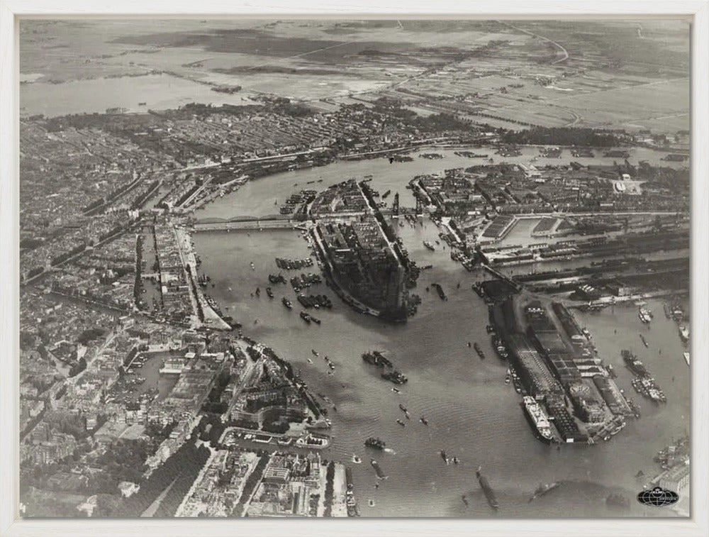 Noordereiland in de Maas - 1926