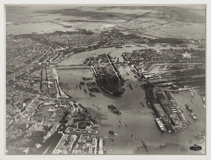 Noordereiland in de Maas - 1926