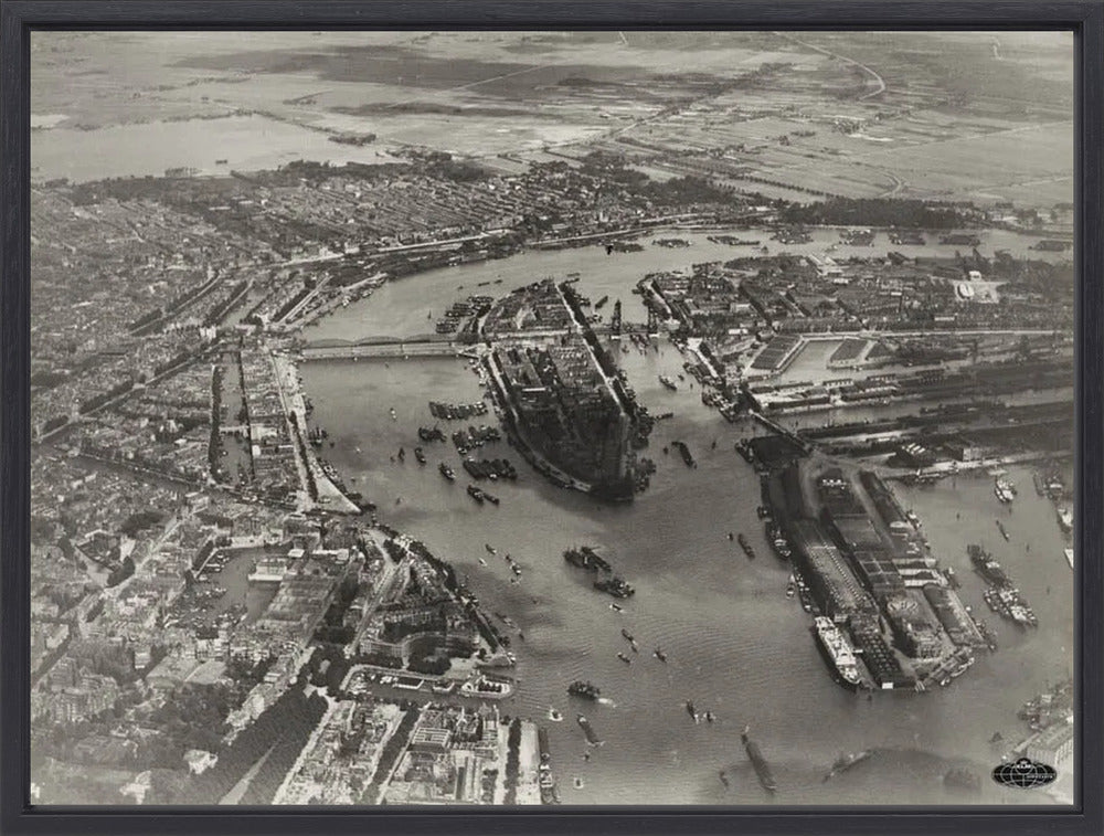 Noordereiland in de Maas - 1926