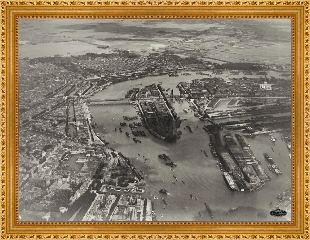 Noordereiland in de Maas - 1926