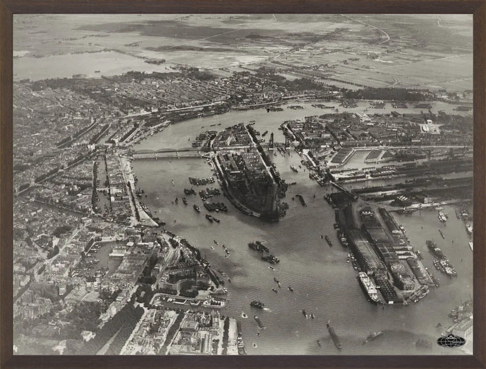 Noordereiland in de Maas - 1926