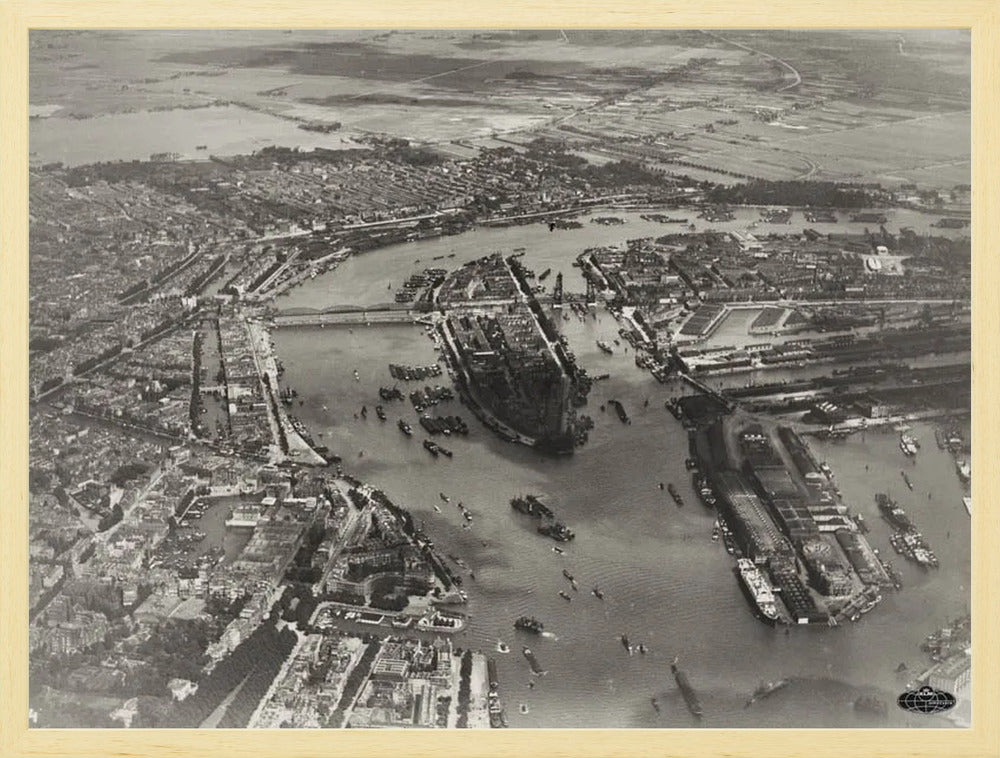 Noordereiland in de Maas - 1926