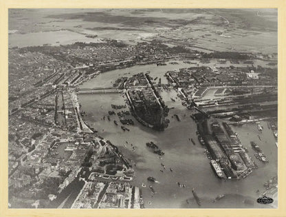 Noordereiland in de Maas - 1926