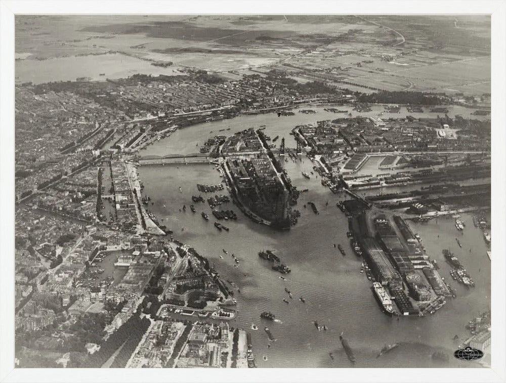 Noordereiland in de Maas - 1926