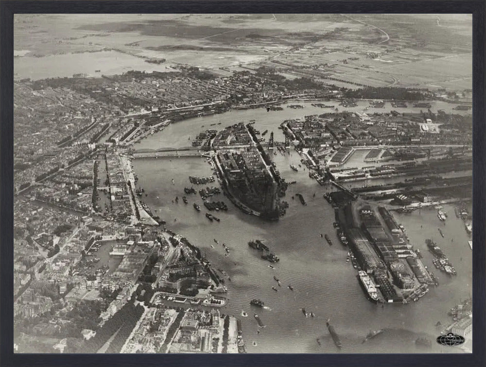 Noordereiland in de Maas - 1926