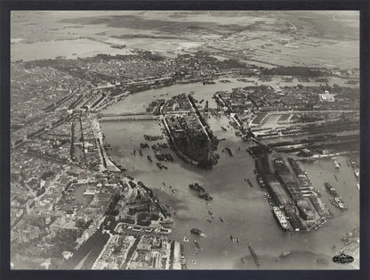 Noordereiland in de Maas - 1926