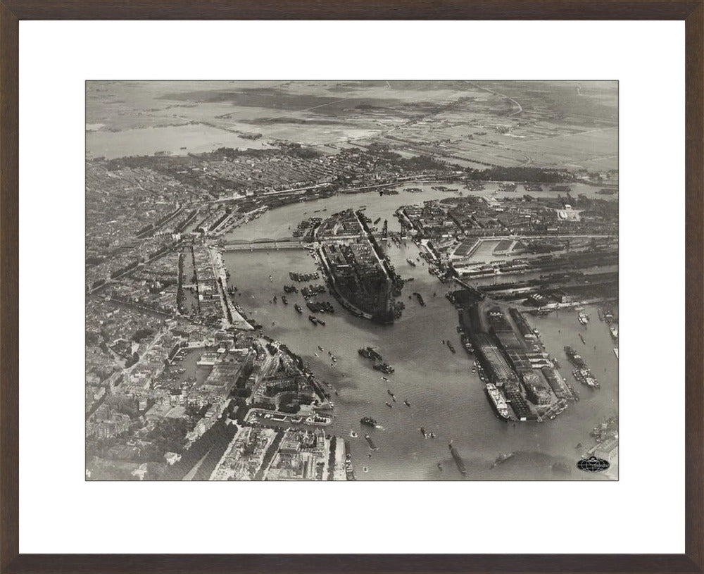 Noordereiland in de Maas - 1926