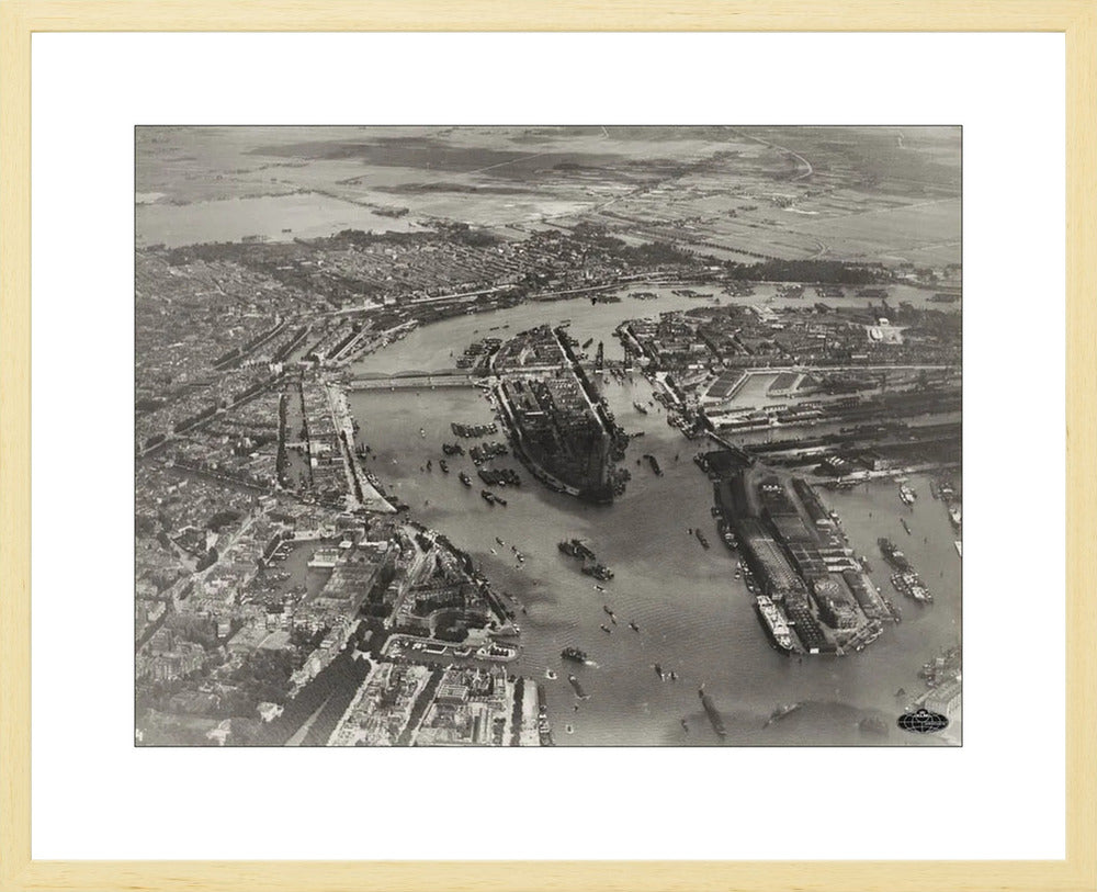 Noordereiland in de Maas - 1926