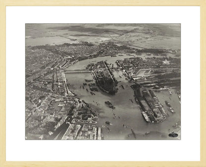 Noordereiland in de Maas - 1926