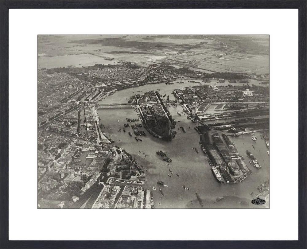 Noordereiland in de Maas - 1926