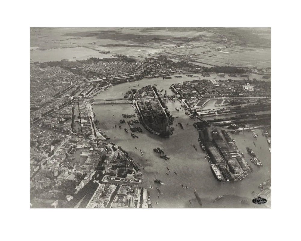 Noordereiland in de Maas - 1926