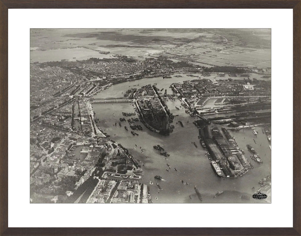 Noordereiland in de Maas - 1926